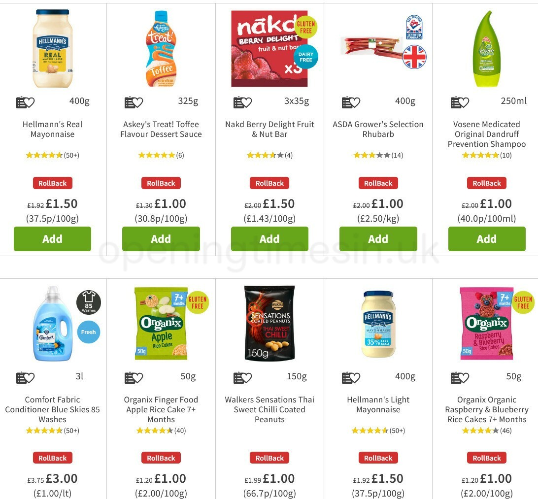 ASDA Offers from 30 April