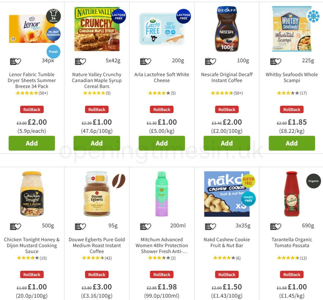 ASDA Offers from 30 April
