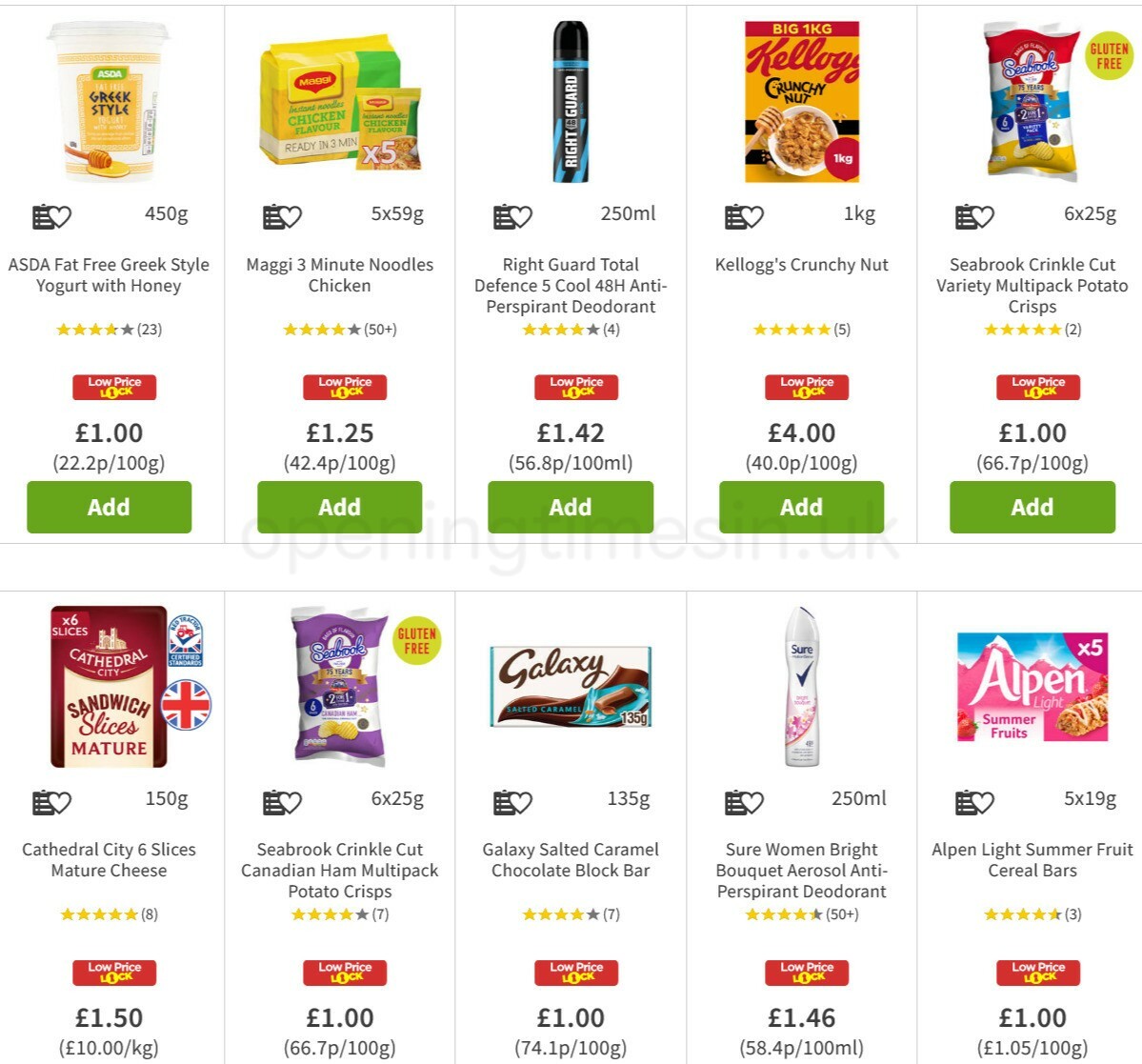 ASDA Offers from 7 May