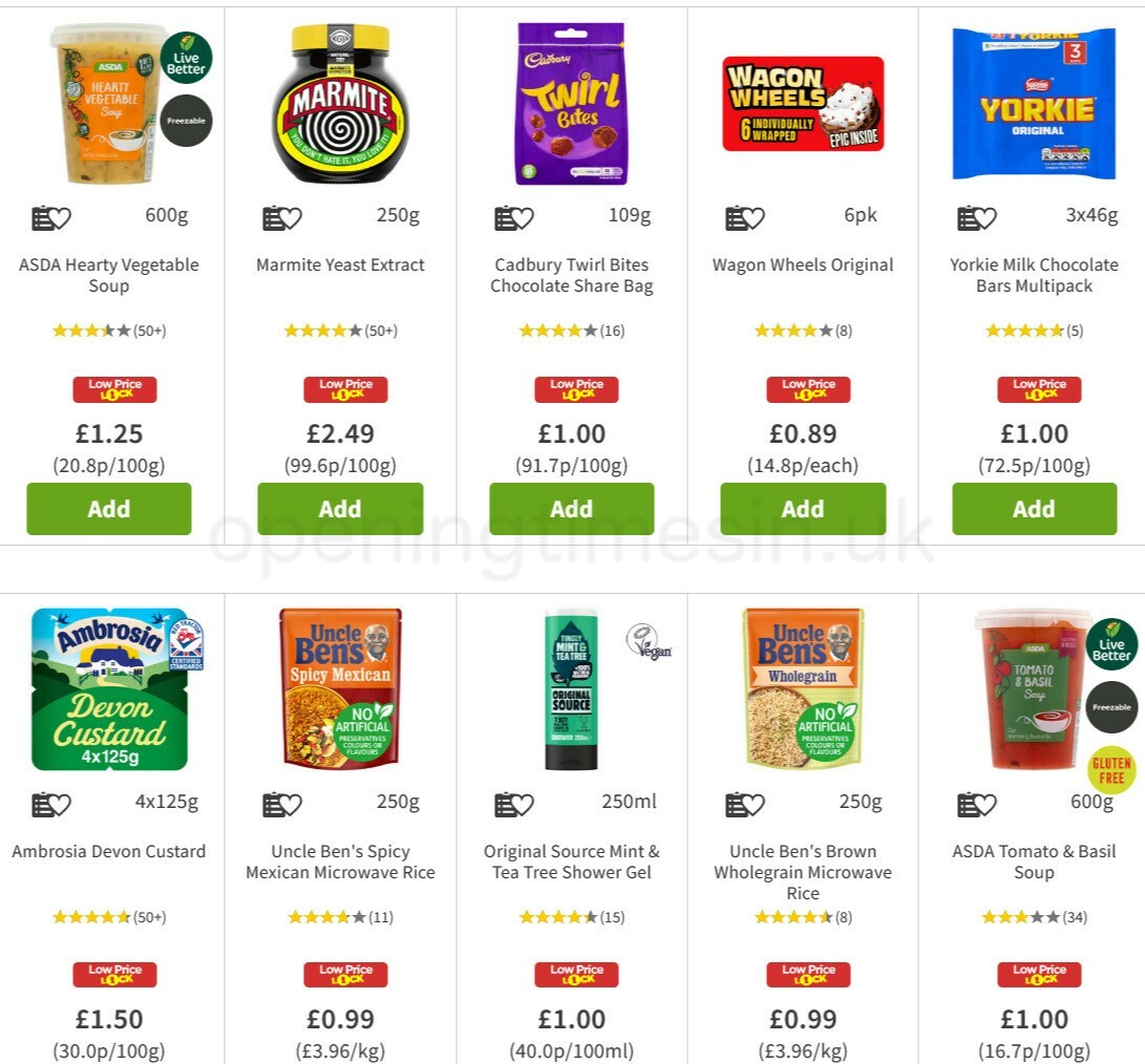 ASDA Offers from 14 May