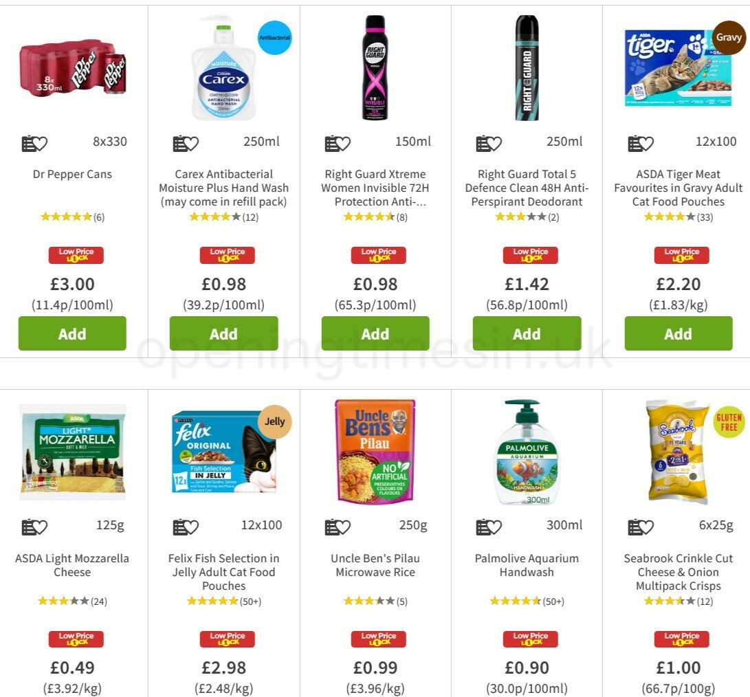 ASDA Offers from 14 May