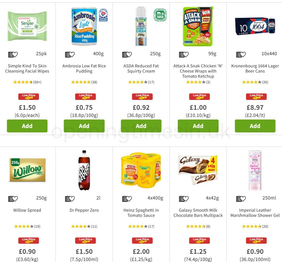 ASDA Offers from 14 May