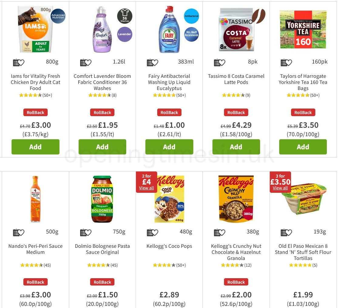 ASDA Offers from 14 May