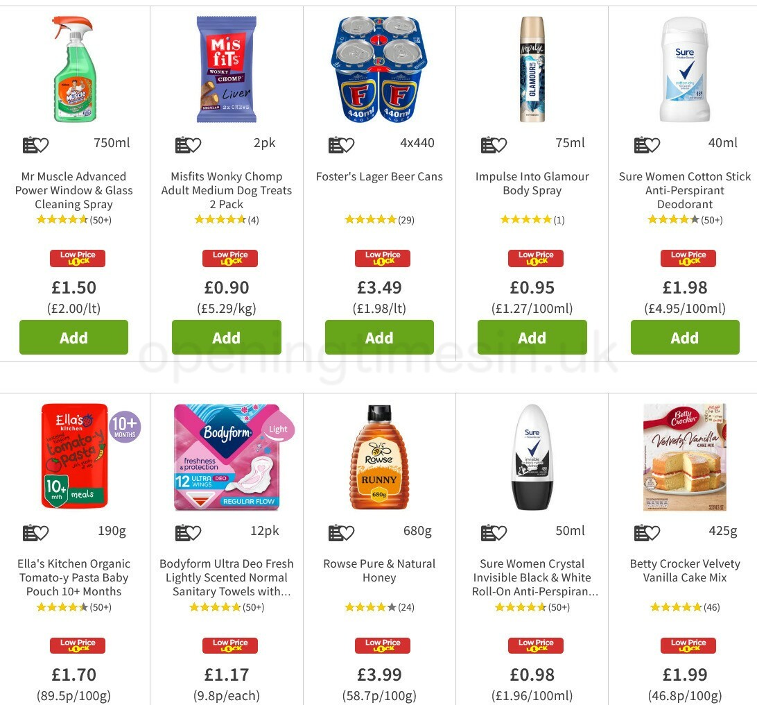ASDA Offers from 14 May