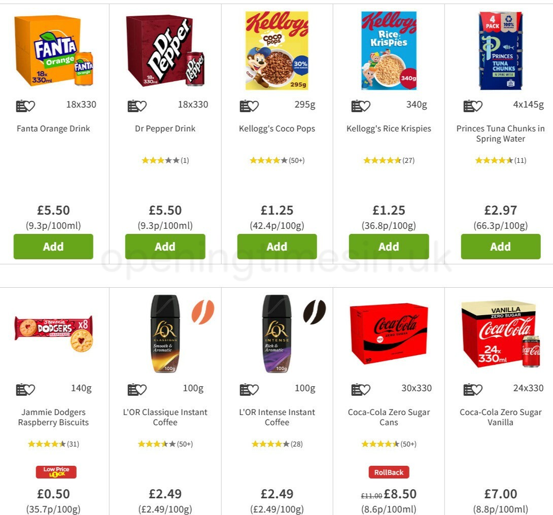 ASDA Offers from 14 May