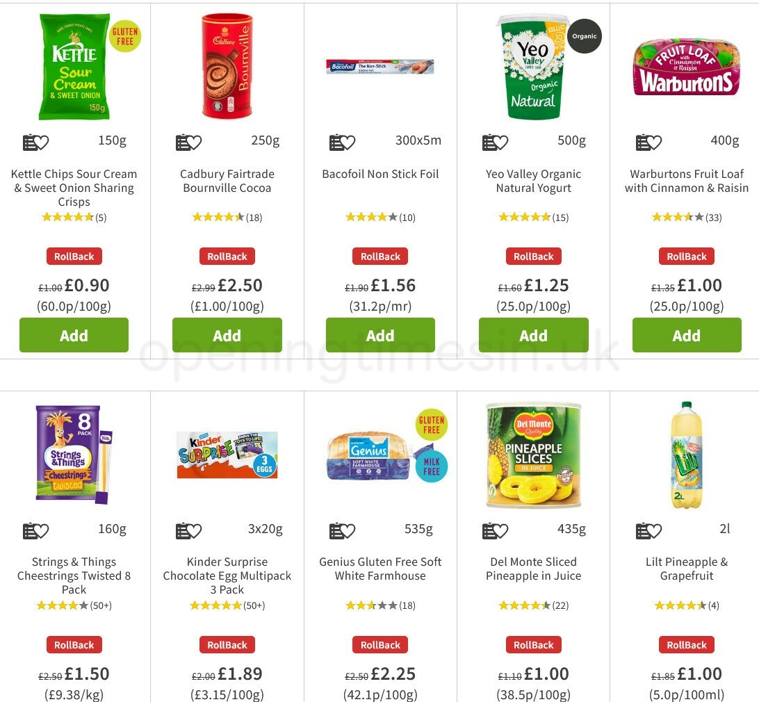 ASDA Offers from 21 May