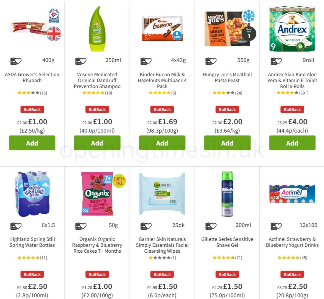 ASDA Offers from 21 May
