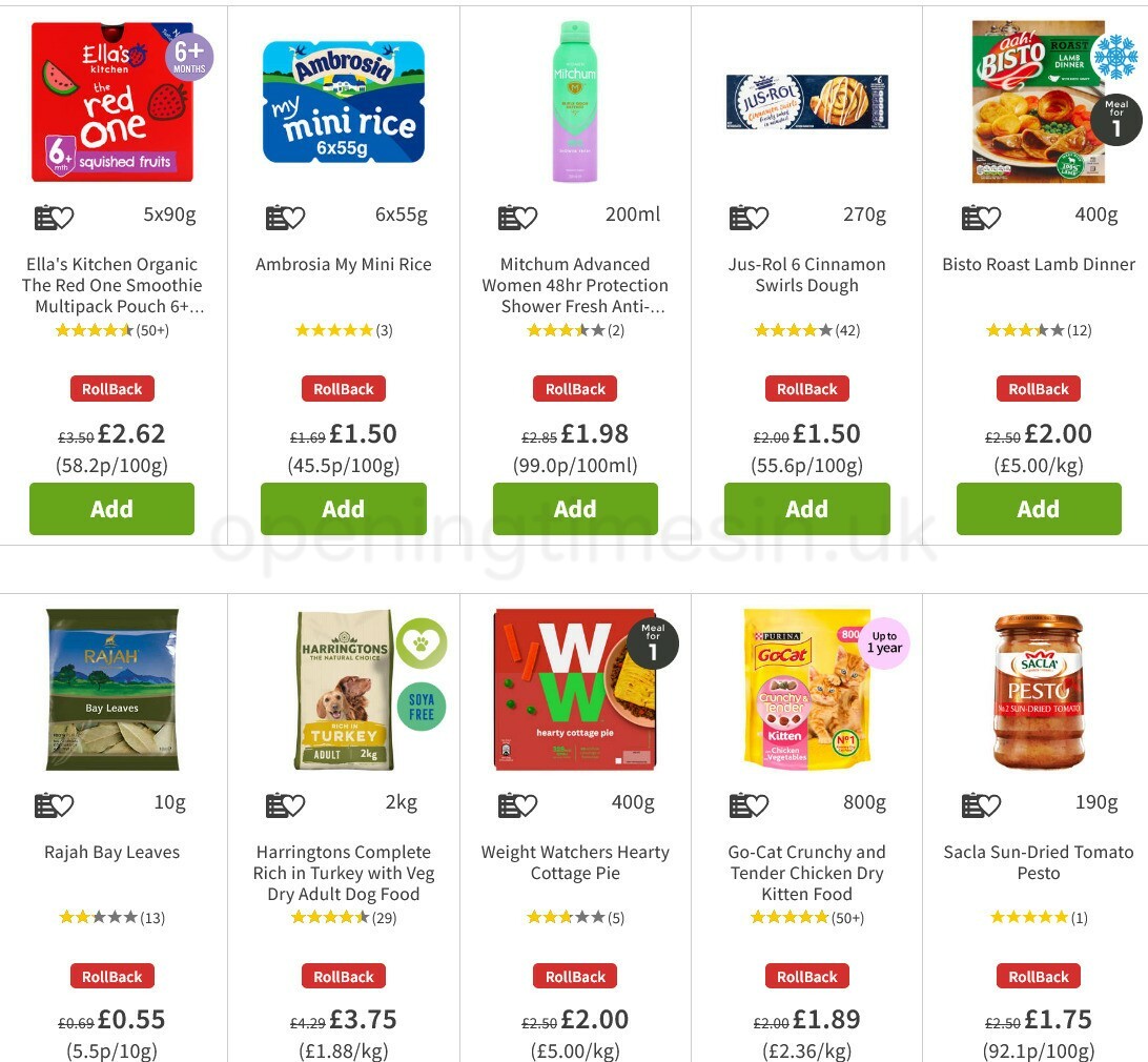 ASDA Offers from 21 May