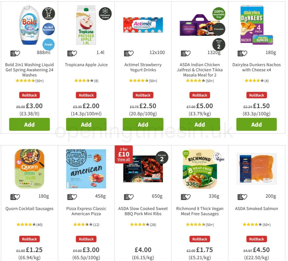 ASDA Offers from 21 May