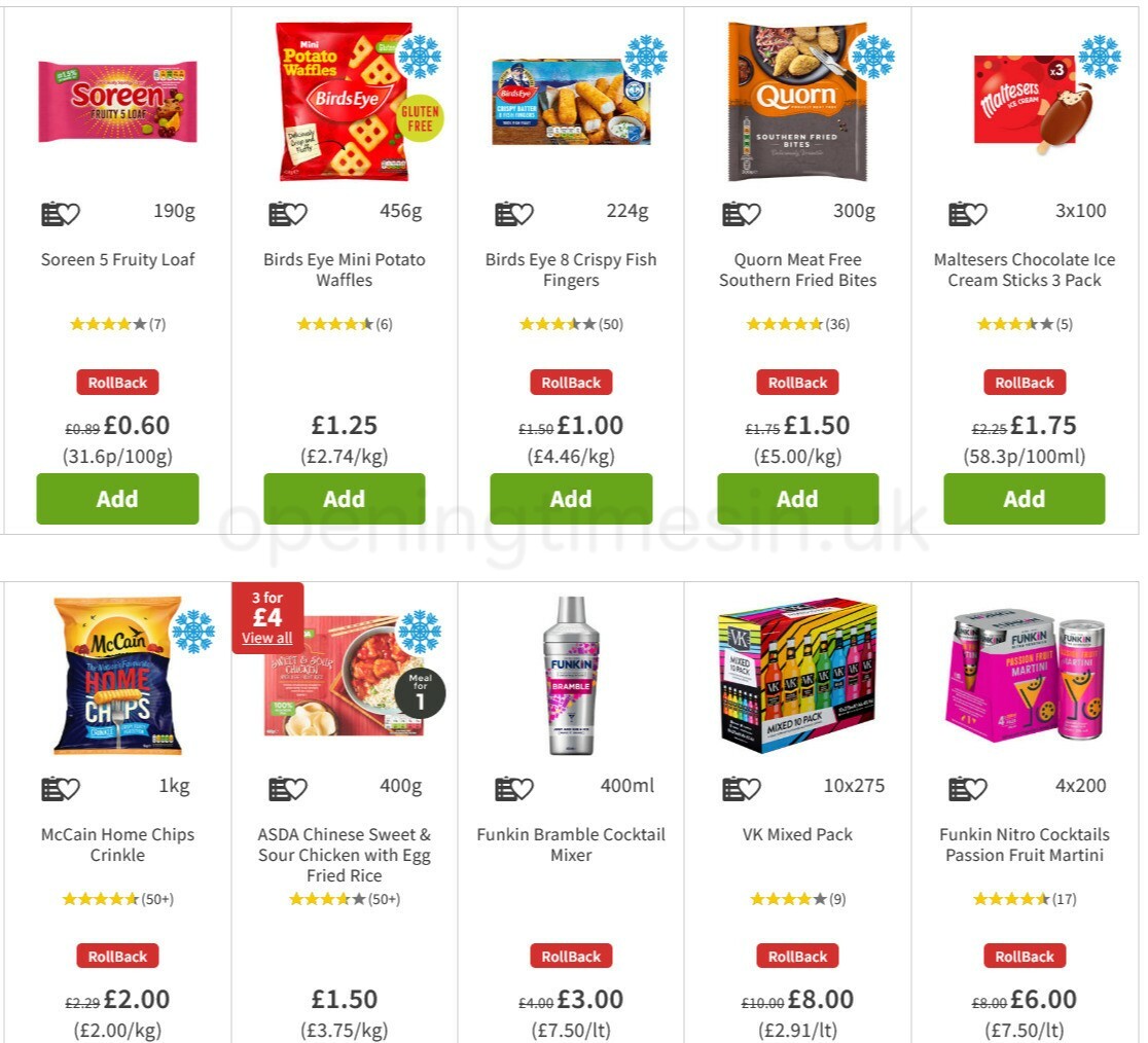 ASDA Offers from 21 May