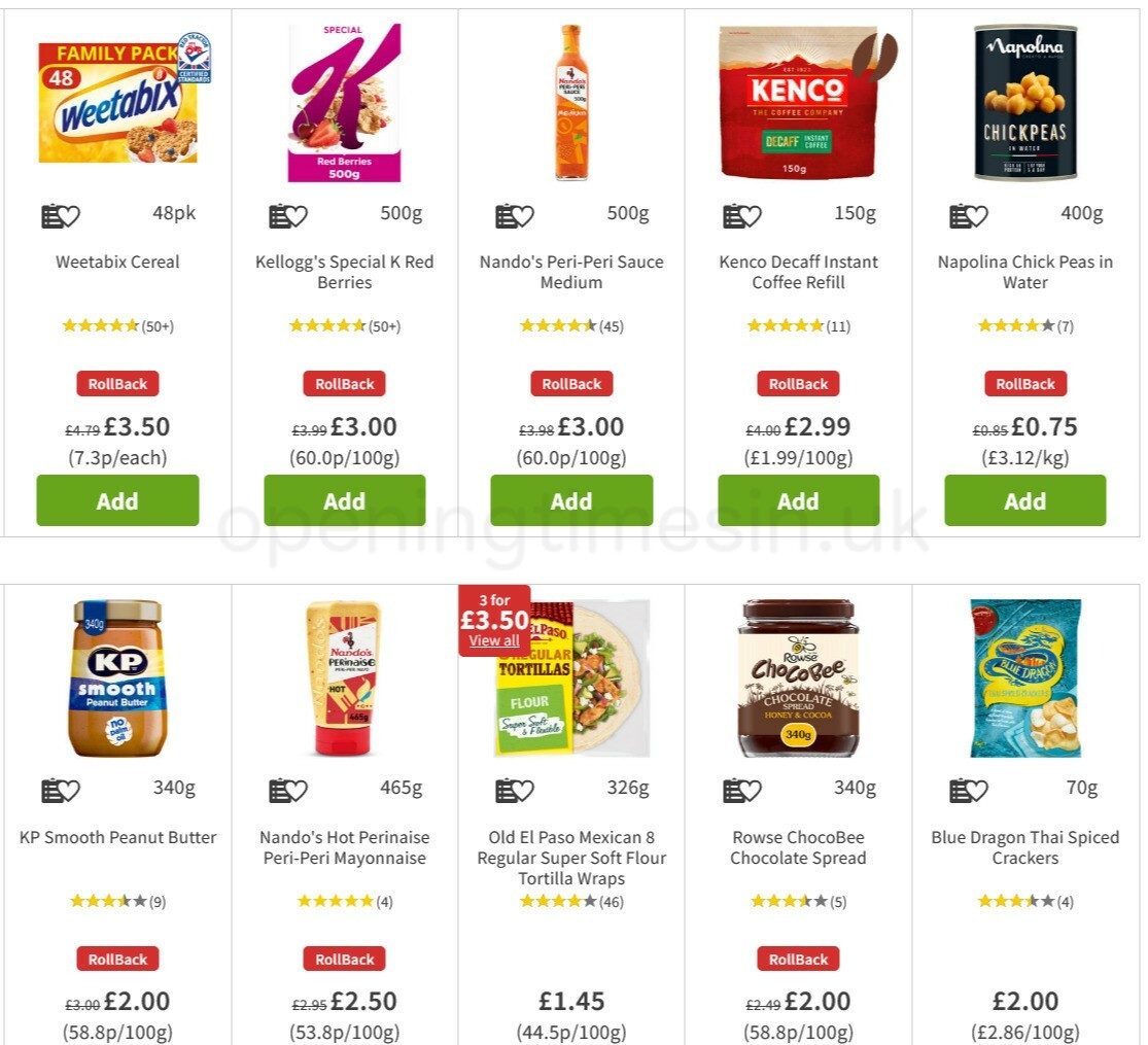 ASDA Offers from 21 May
