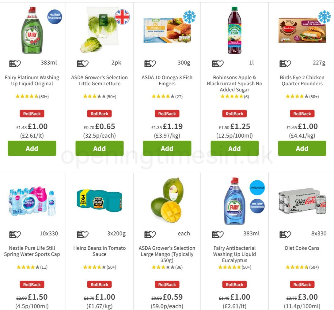 ASDA Offers from 21 May