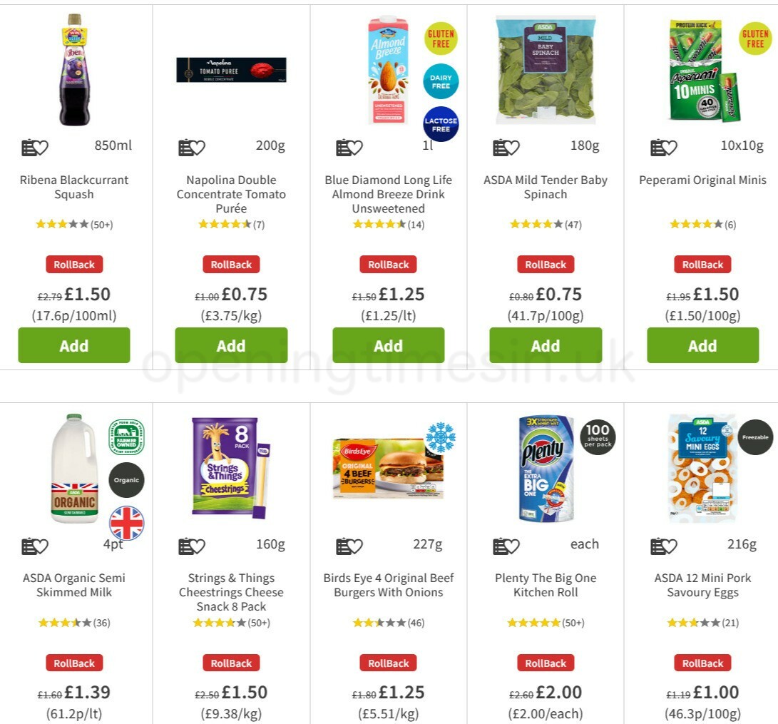 ASDA Offers from 21 May