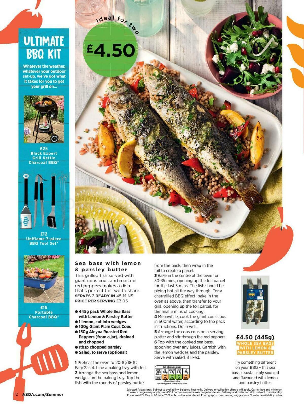 ASDA Summer Guide Offers from 24 May