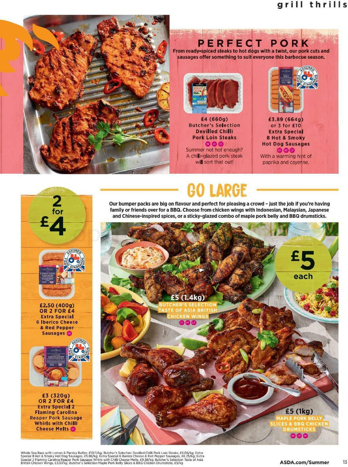 ASDA Summer Guide Offers from 24 May