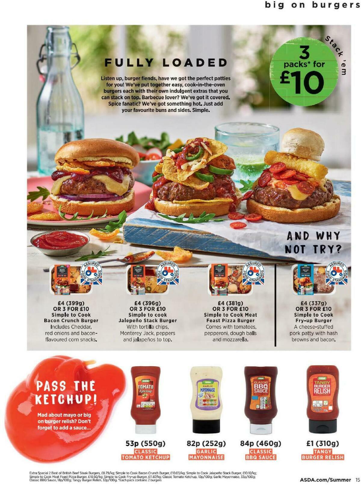ASDA Summer Guide Offers from 24 May