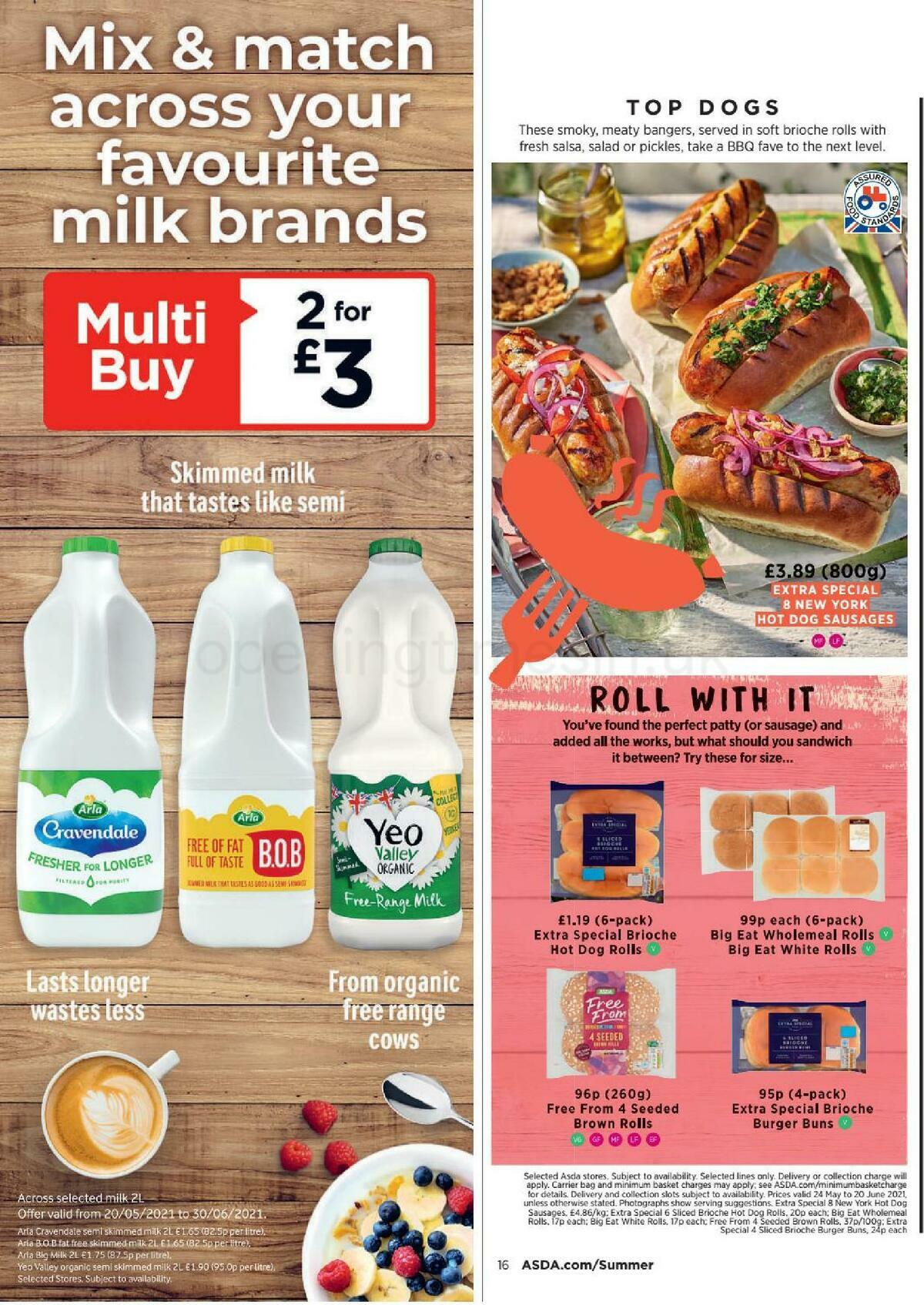 ASDA Summer Guide Offers from 24 May