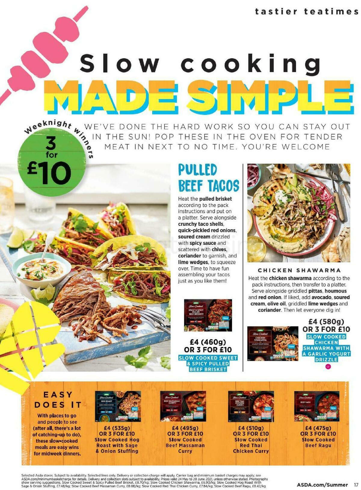 ASDA Summer Guide Offers from 24 May