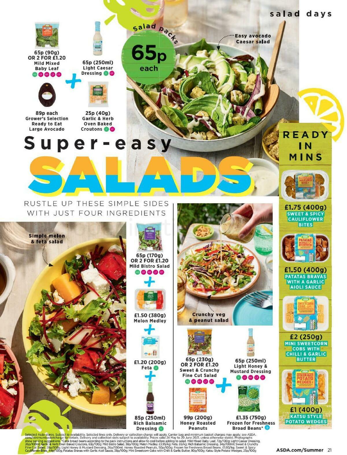 ASDA Summer Guide Offers from 24 May