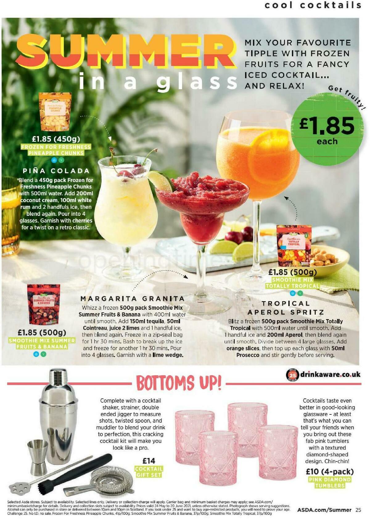 ASDA Summer Guide Offers from 24 May