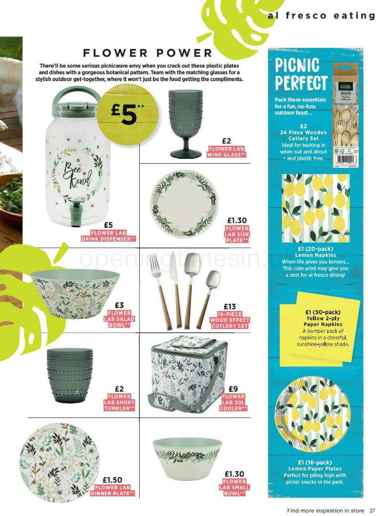 ASDA Summer Guide Offers from 24 May
