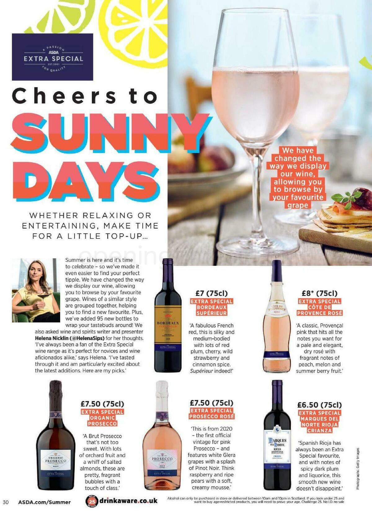 ASDA Summer Guide Offers from 24 May