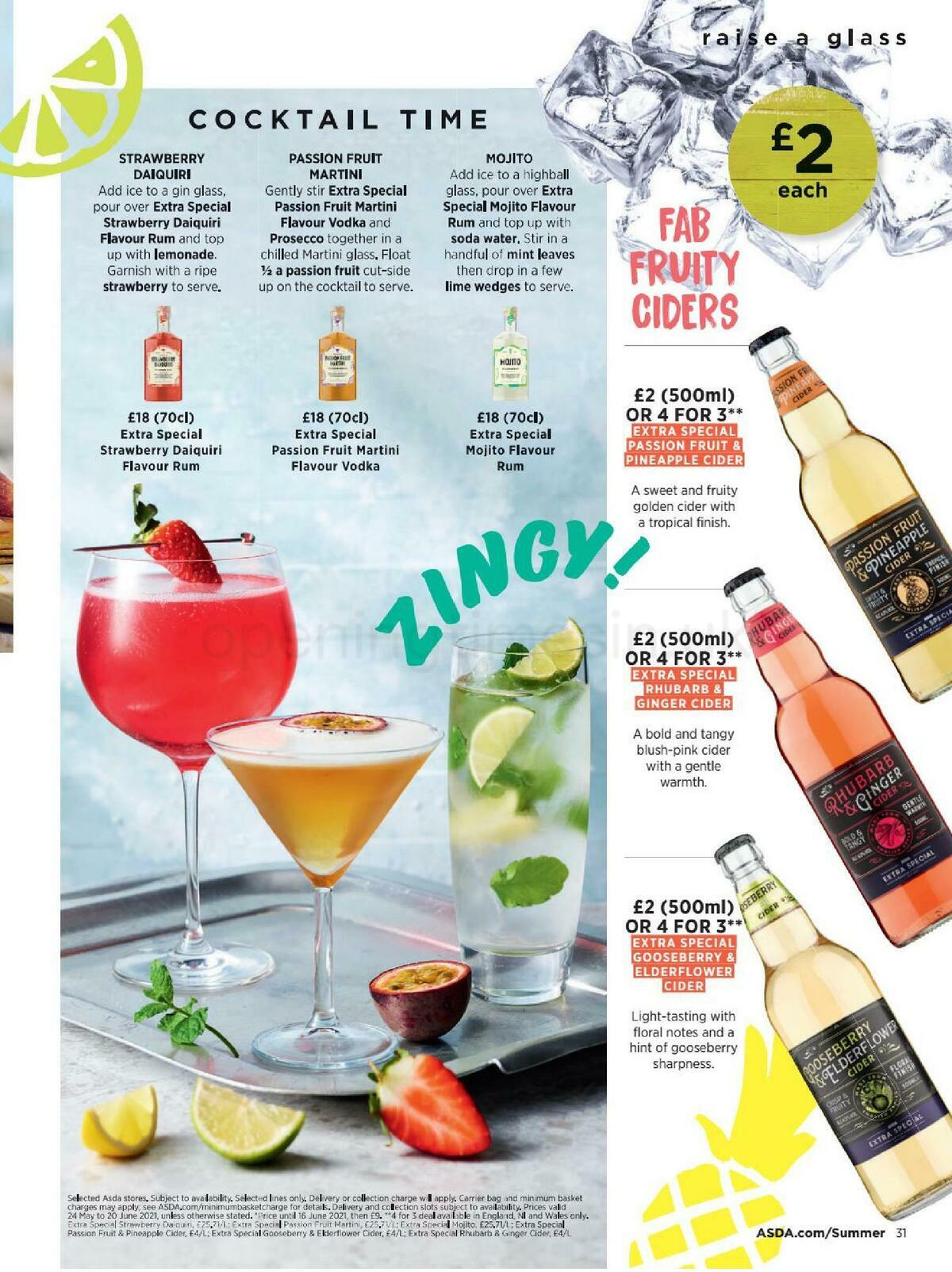 ASDA Summer Guide Offers from 24 May
