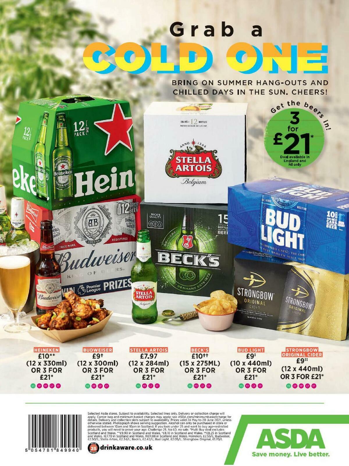 ASDA Summer Guide Offers from 24 May