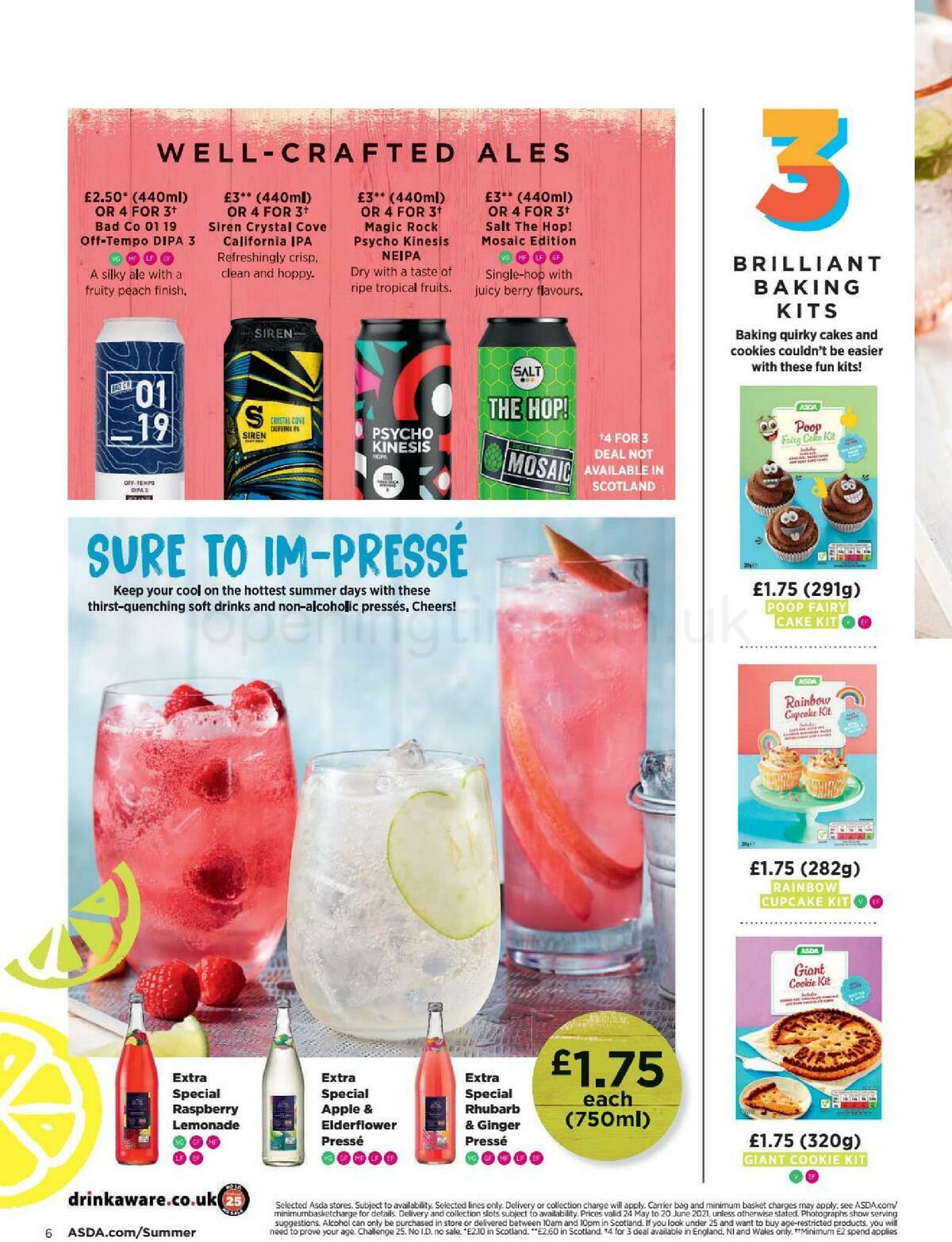 ASDA Summer Guide Offers from 24 May