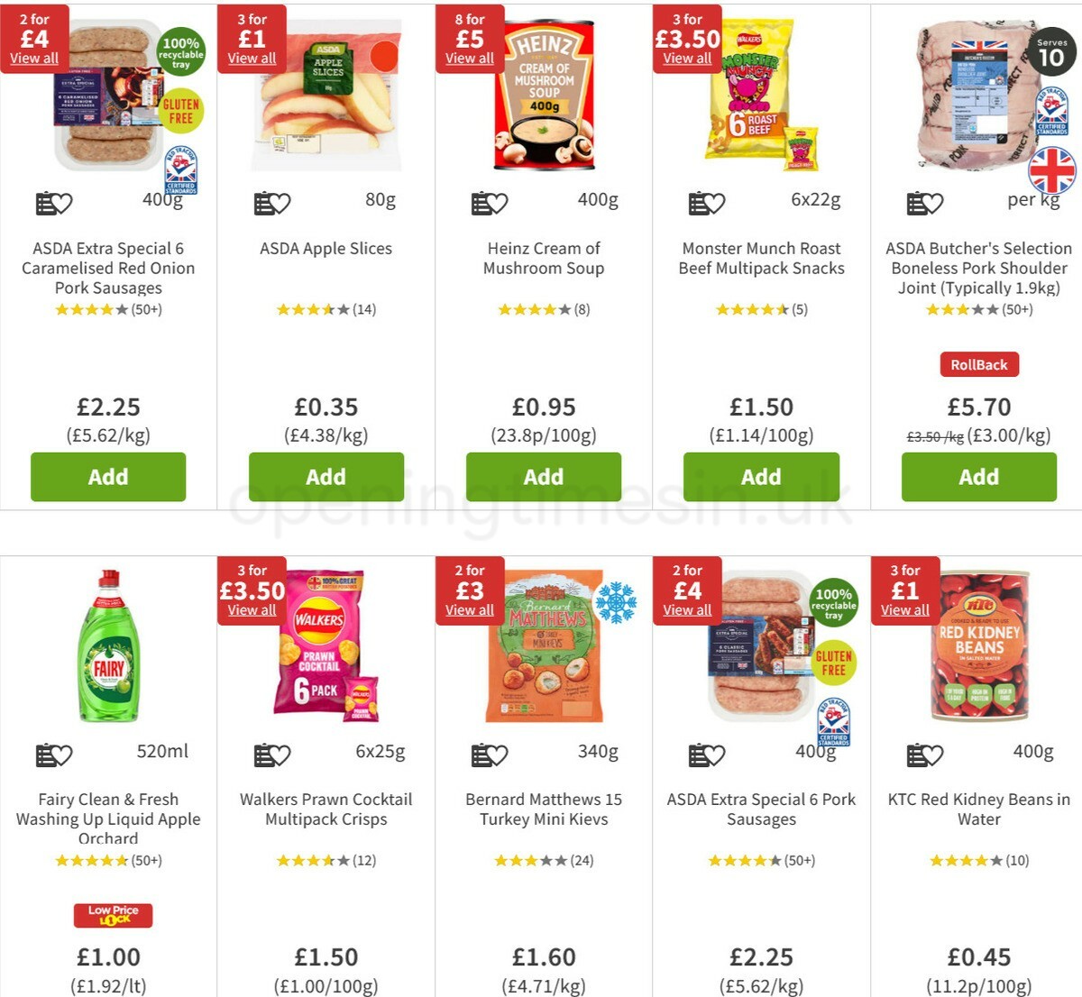 ASDA Offers from 27 May