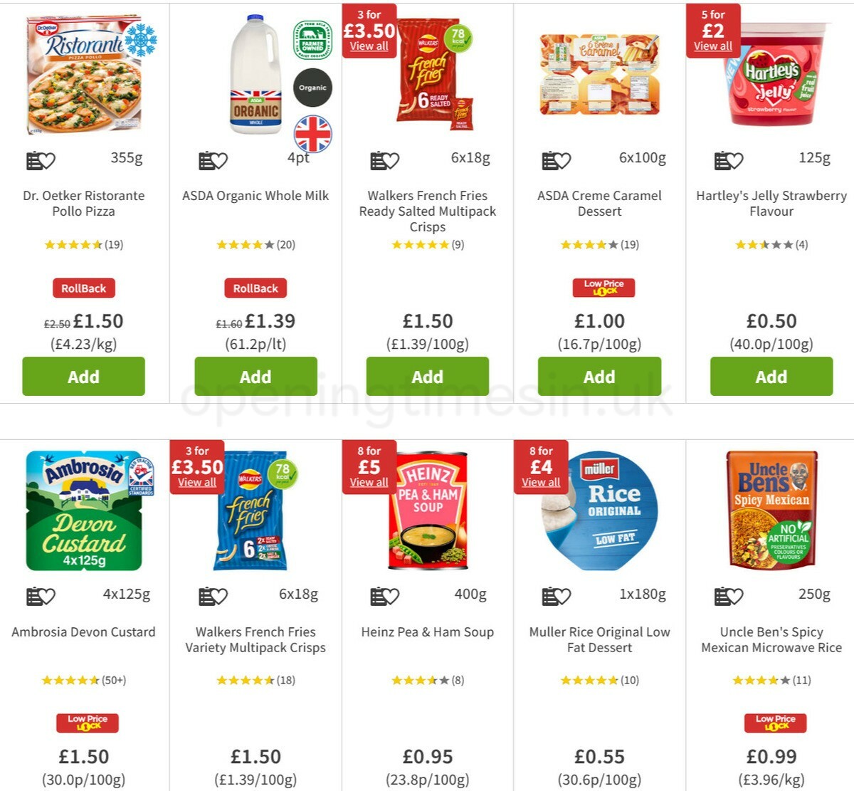 ASDA Offers from 27 May