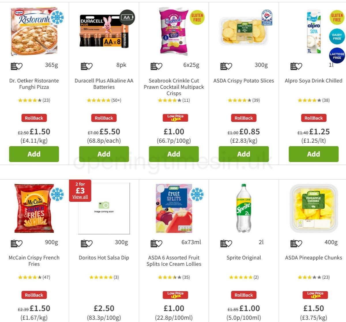 ASDA Offers from 27 May
