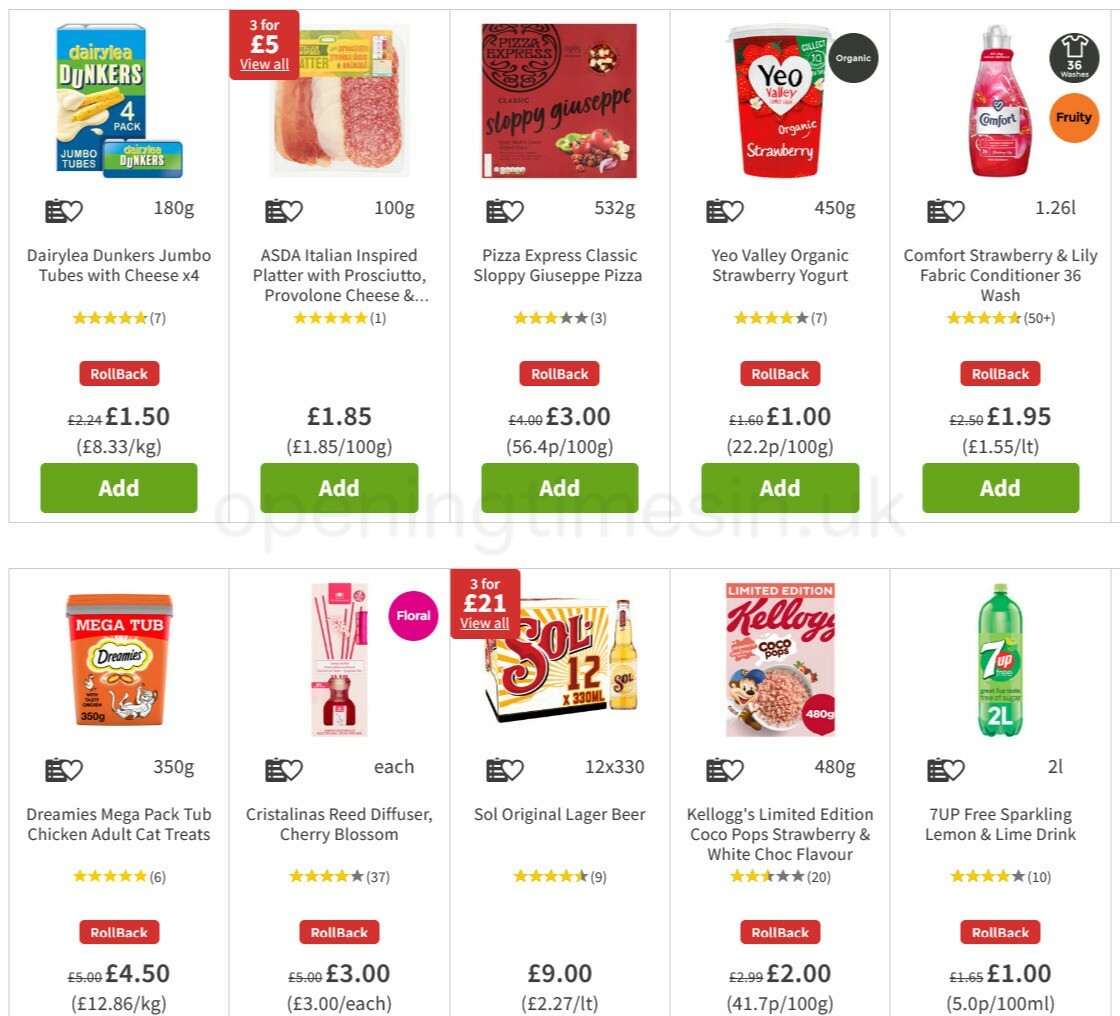 ASDA Offers from 27 May