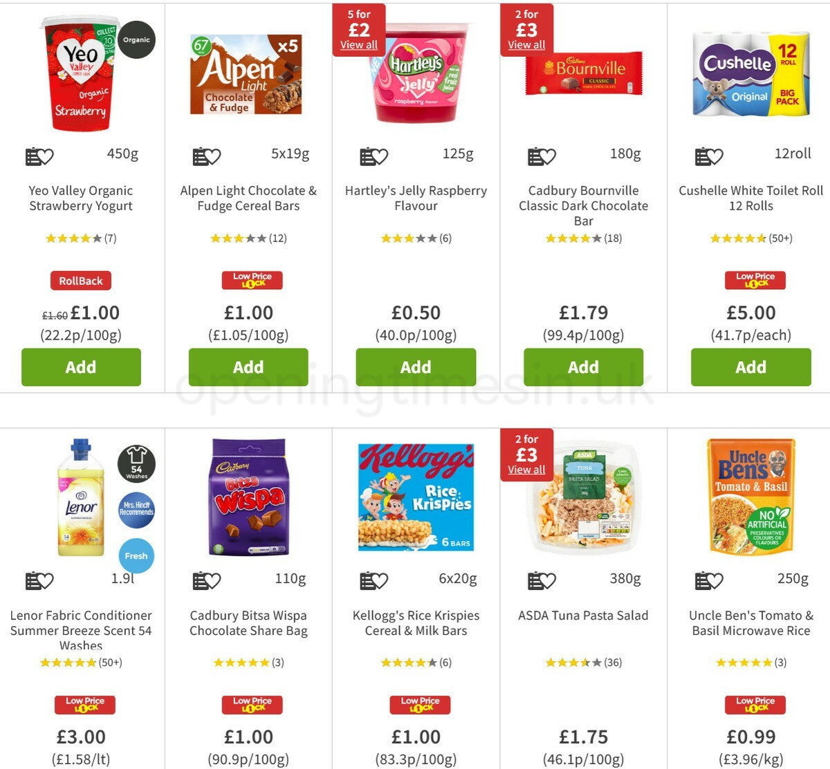 ASDA Offers from 27 May