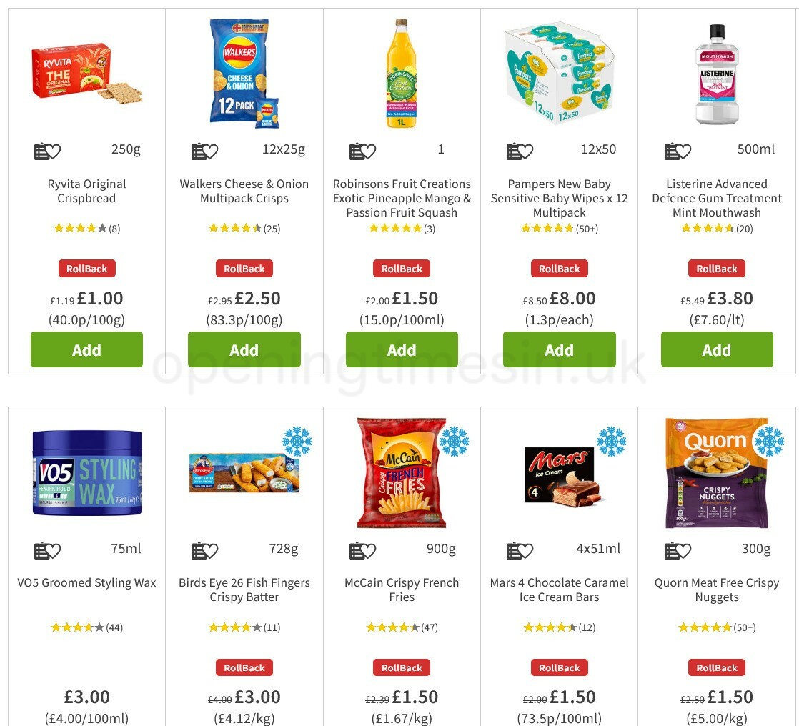 ASDA Offers from 27 May