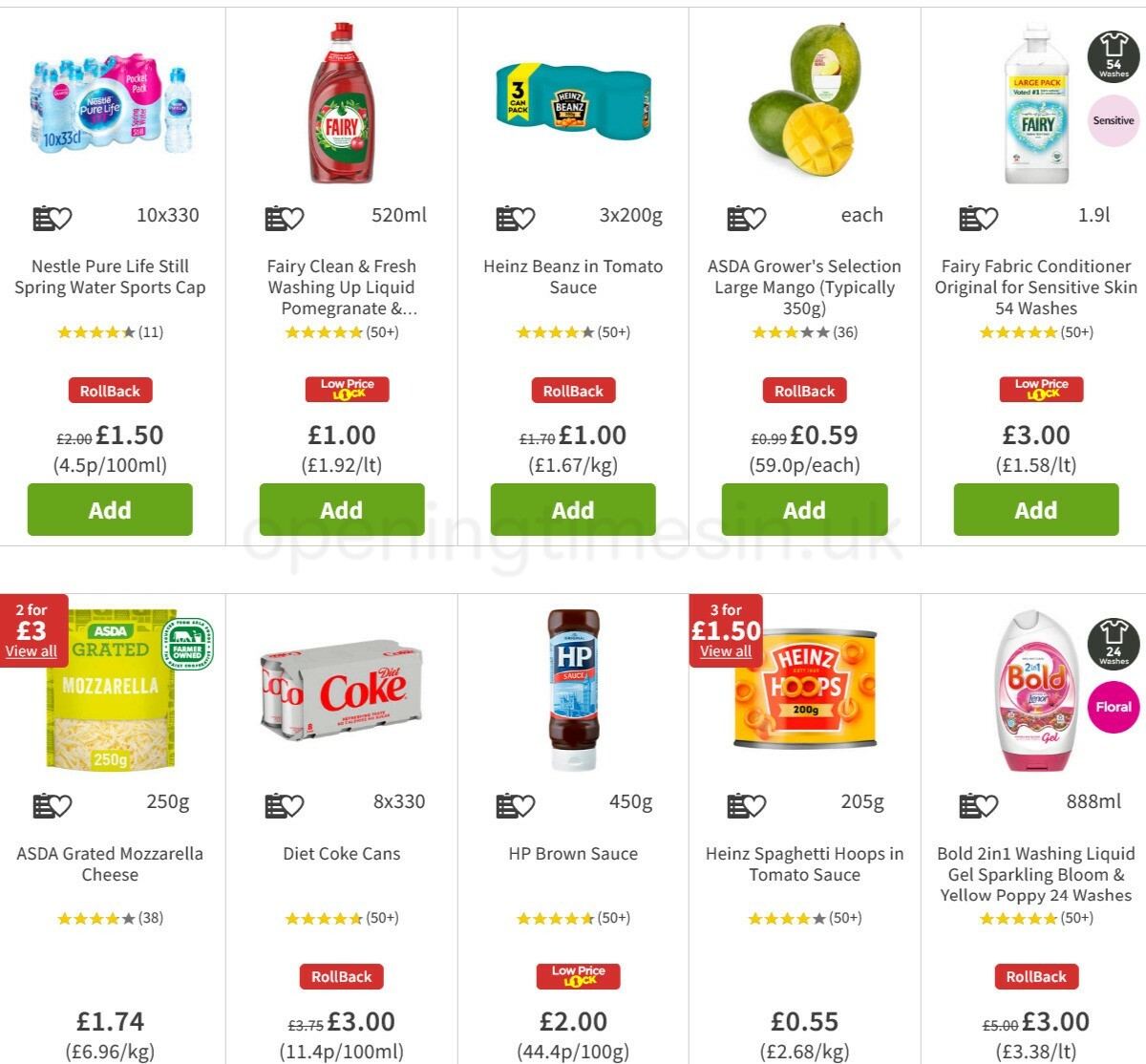 ASDA Offers from 27 May