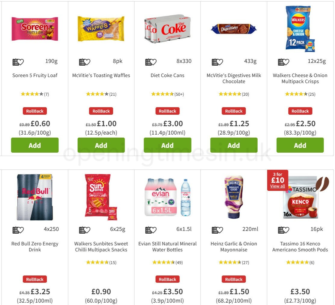 ASDA Offers from 4 June