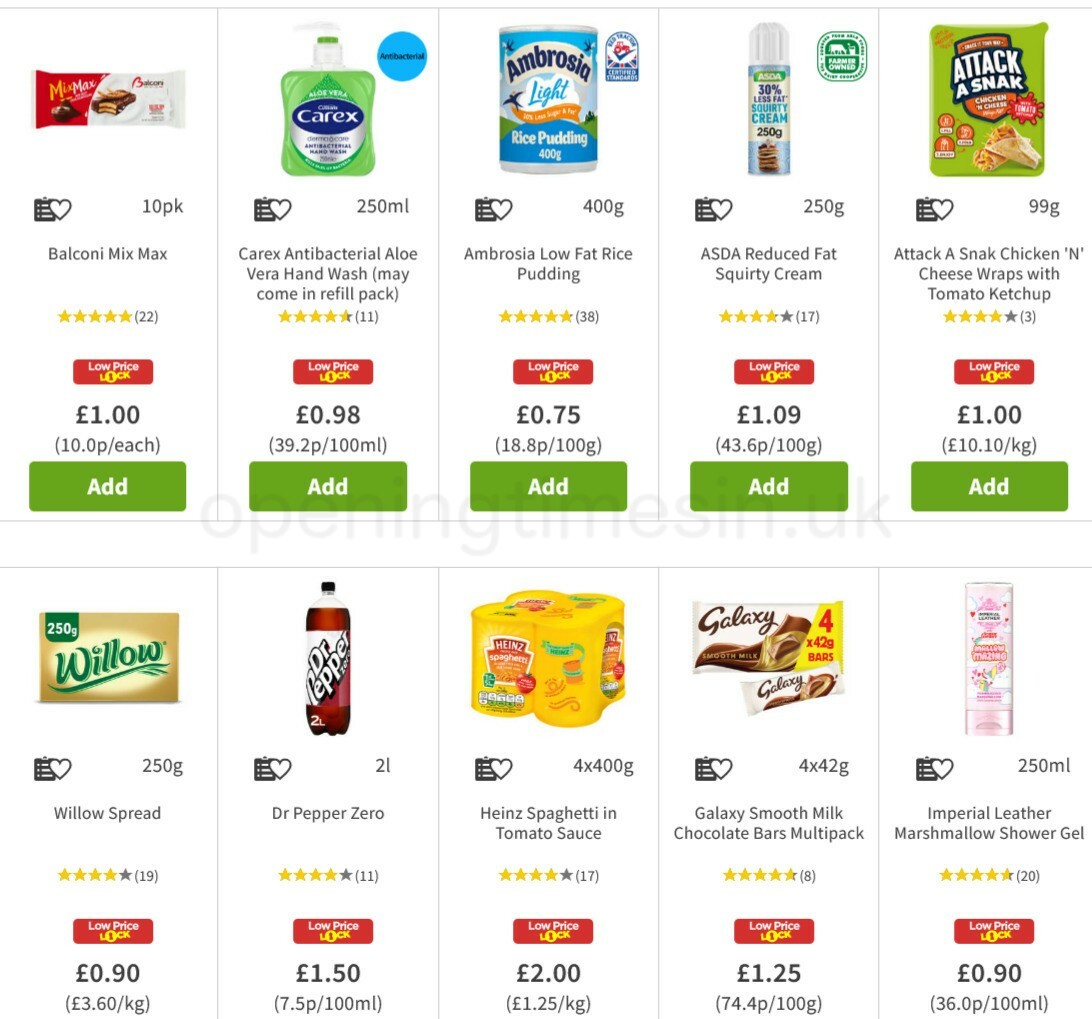 ASDA Offers from 11 June