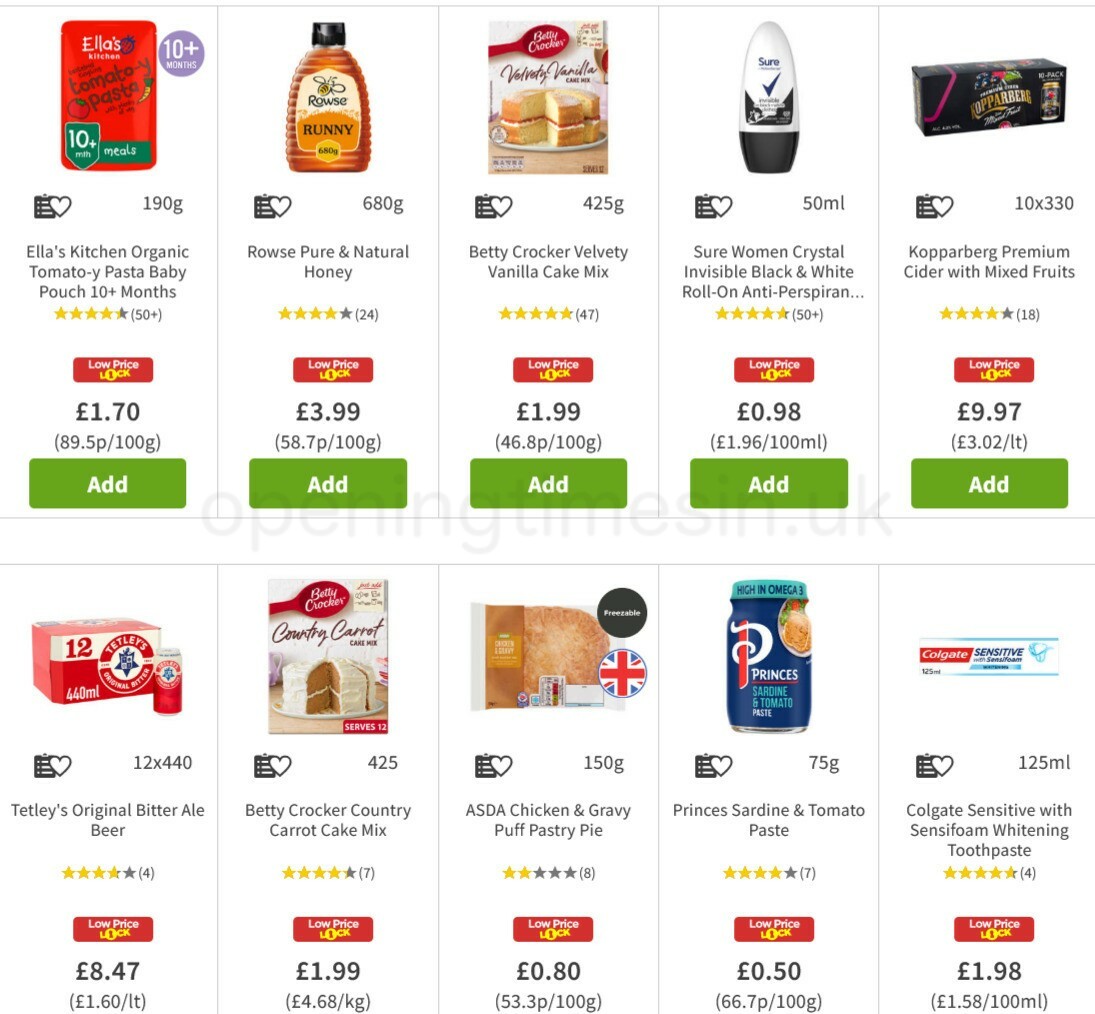 ASDA Offers from 11 June