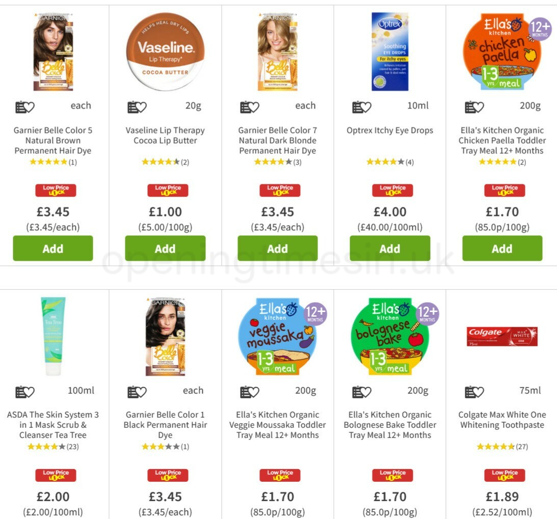 ASDA Offers from 11 June