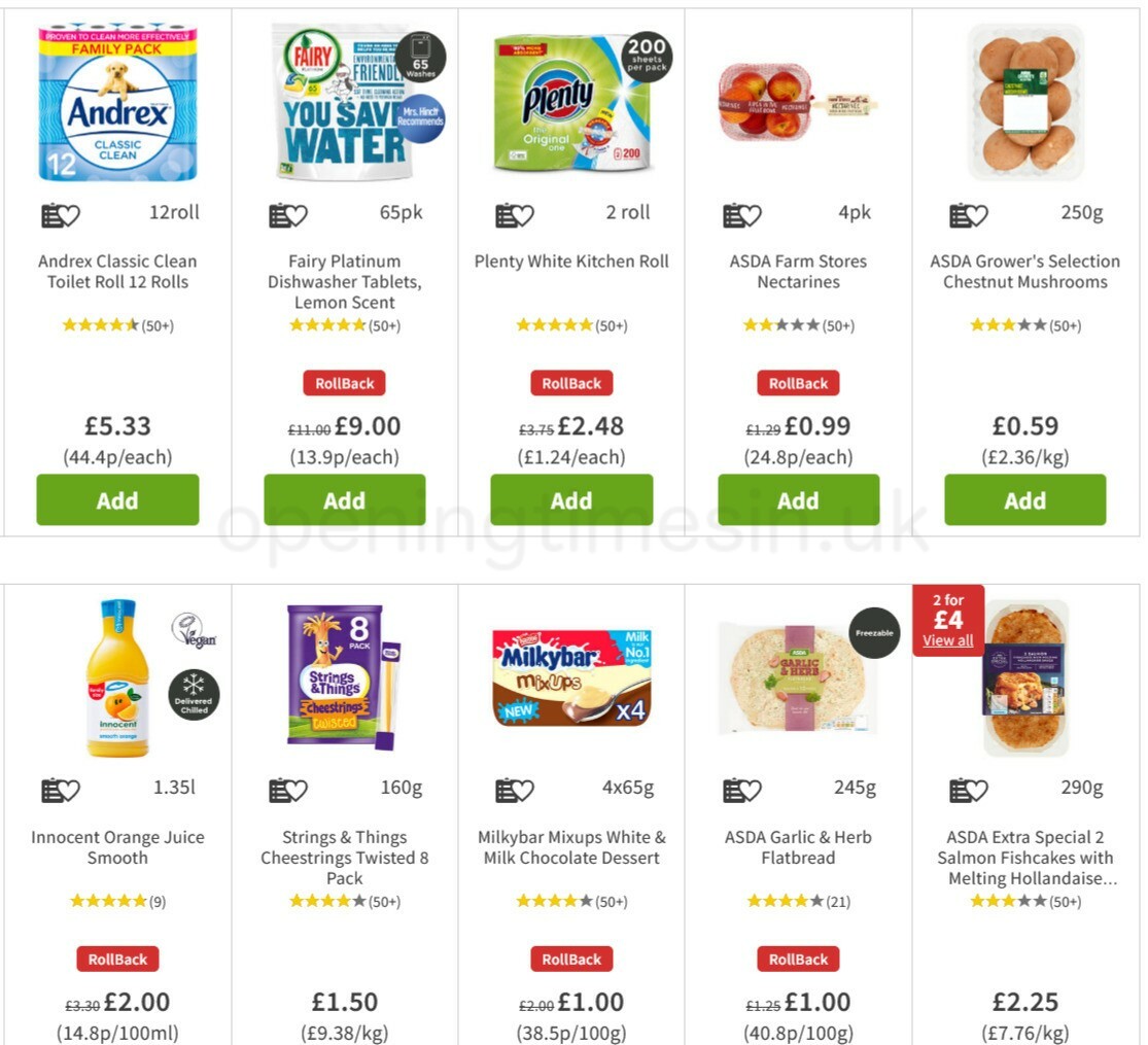 ASDA Offers from 11 June