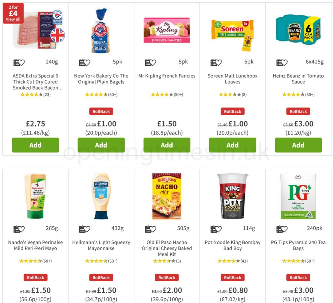 ASDA Offers from 11 June