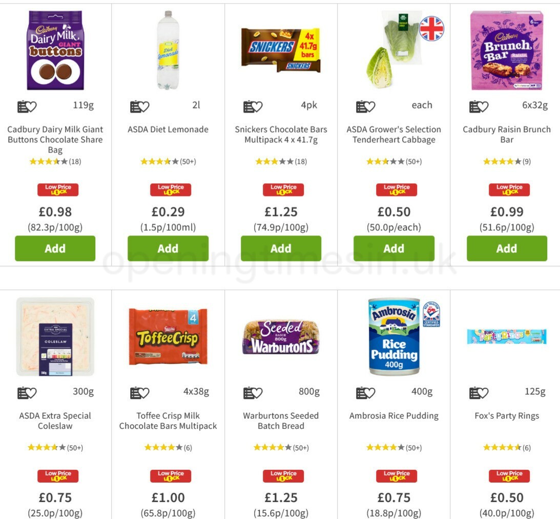 ASDA Offers from 11 June