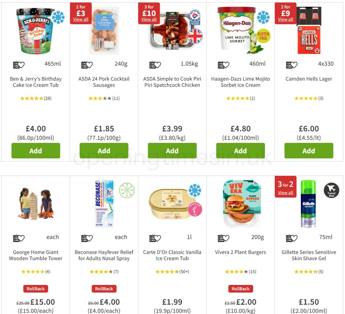 ASDA Offers from 18 June