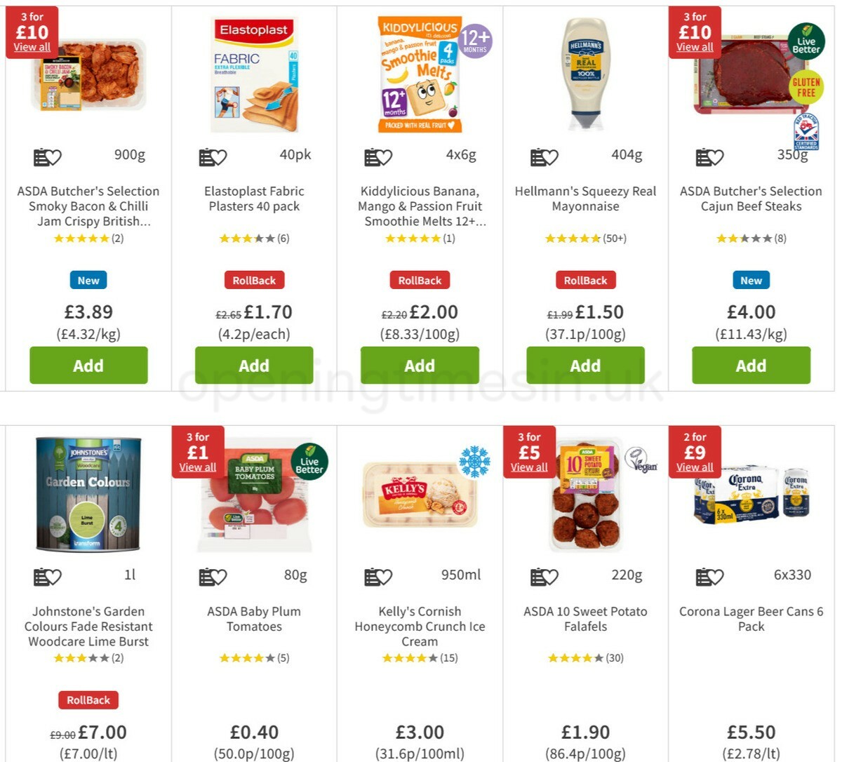 ASDA Offers from 18 June