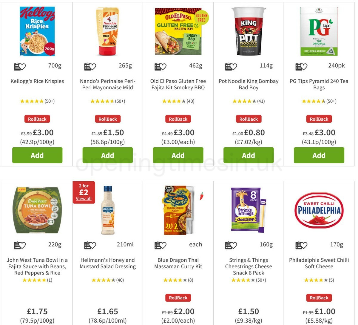 ASDA Offers from 18 June