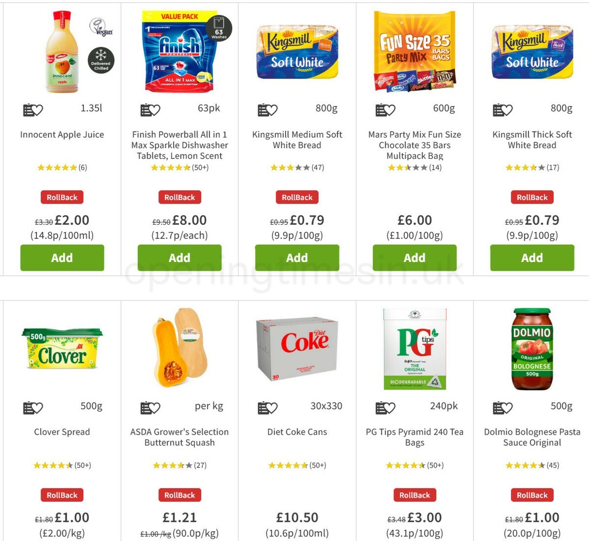ASDA Offers from 18 June