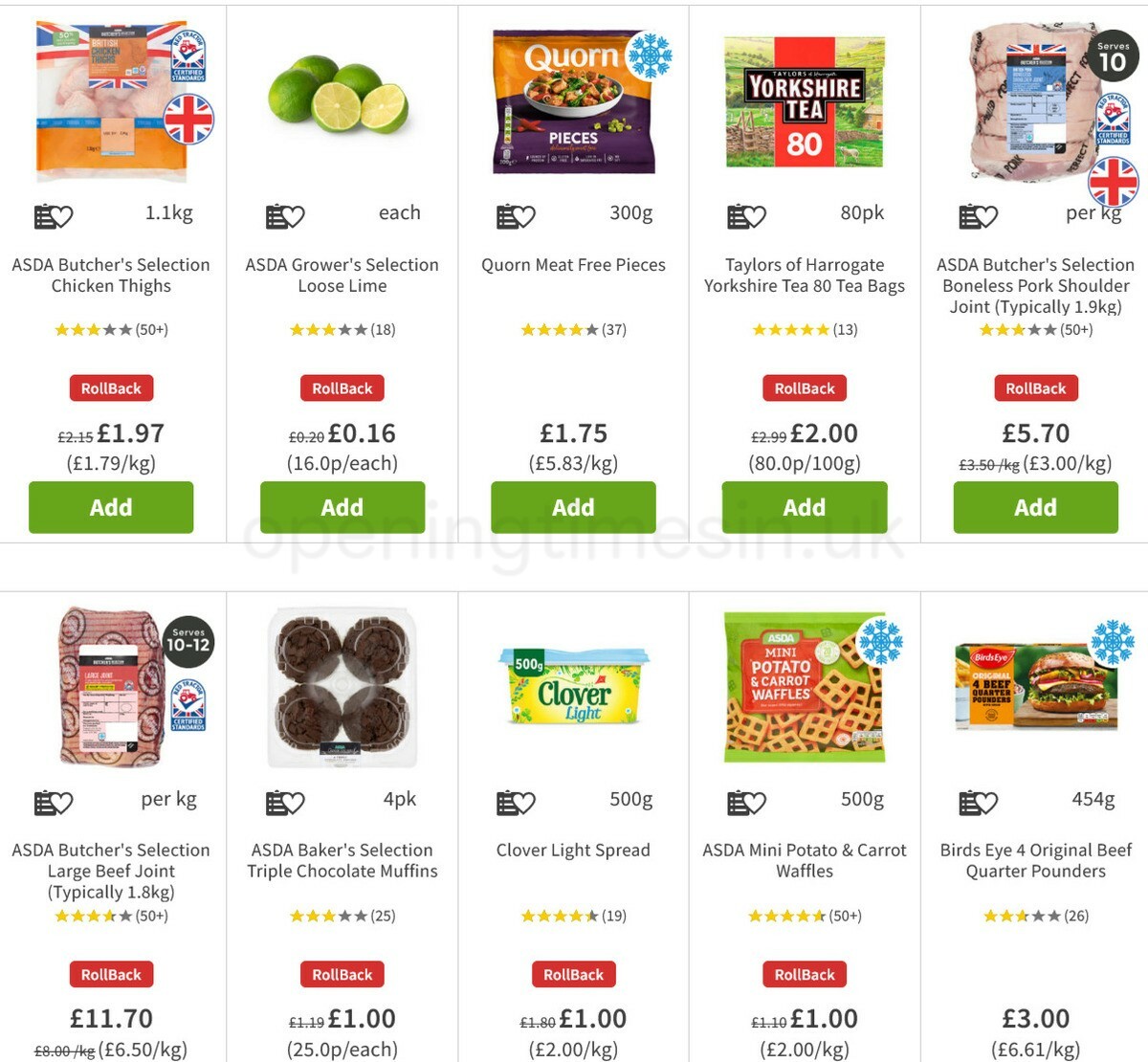 ASDA Offers from 18 June