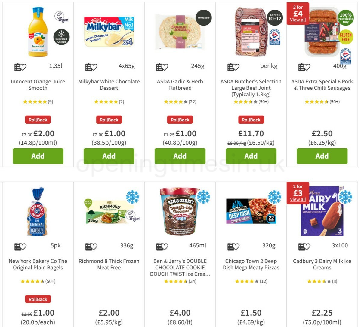 ASDA Offers from 18 June
