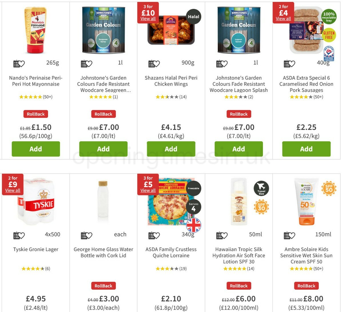 ASDA Offers from 18 June